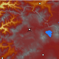 Nearby Forecast Locations - Ardaã - Mapa