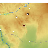 Nearby Forecast Locations - Şanlıurfa - Mapa