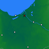 Nearby Forecast Locations - Riga - Mapa