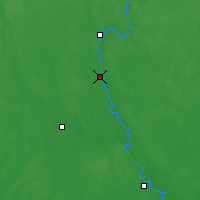 Nearby Forecast Locations - Jlóbin - Mapa