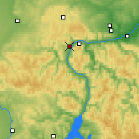 Nearby Forecast Locations - Divnogorsk - Mapa