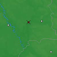 Nearby Forecast Locations - Gomel - Mapa