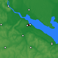 Nearby Forecast Locations - Tcherkássi - Mapa