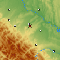 Nearby Forecast Locations - Ivano-Frankivsk - Mapa
