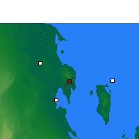 Nearby Forecast Locations - Darã - Mapa