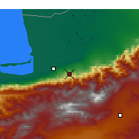 Nearby Forecast Locations - Gurgã - Mapa