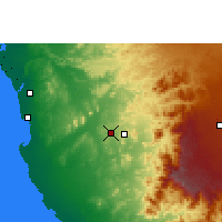 Nearby Forecast Locations - Meca - Mapa