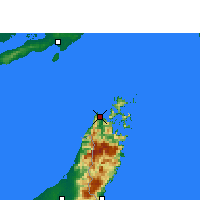 Nearby Forecast Locations - Caçapo - Mapa