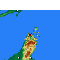 Nearby Forecast Locations - Caçapo - Mapa