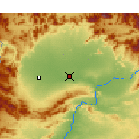 Nearby Forecast Locations - Pexauar - Mapa