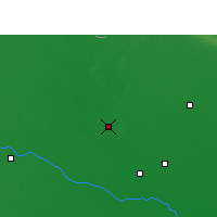 Nearby Forecast Locations - Gorakhpur - Mapa
