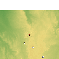Nearby Forecast Locations - Guna - Mapa