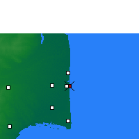 Nearby Forecast Locations - Negapatão - Mapa