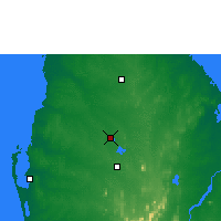 Nearby Forecast Locations - Anuradapura - Mapa