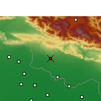 Nearby Forecast Locations - Pipara Simara - Mapa