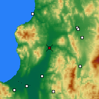 Nearby Forecast Locations - Takikawa - Mapa