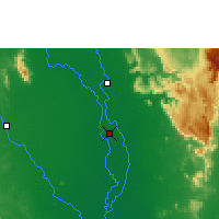Nearby Forecast Locations - Phichit - Mapa