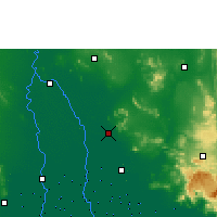 Nearby Forecast Locations - Lopburi - Mapa
