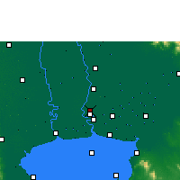 Nearby Forecast Locations - Banguecoque - Mapa