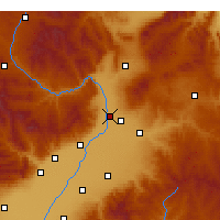 Nearby Forecast Locations - Taiuã - Mapa