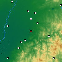 Nearby Forecast Locations - Dengta - Mapa