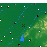 Nearby Forecast Locations - Dong'e - Mapa