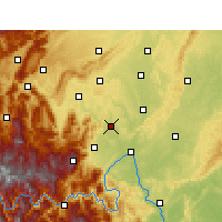 Nearby Forecast Locations - Jiajiang - Mapa