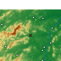 Nearby Forecast Locations - Anfu - Mapa