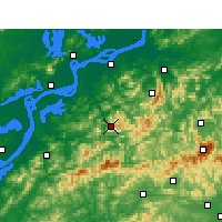 Nearby Forecast Locations - Shitai - Mapa