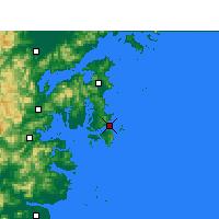 Nearby Forecast Locations - Shipu - Mapa