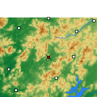 Nearby Forecast Locations - Wengyuan - Mapa