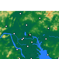 Nearby Forecast Locations - Cantão - Mapa