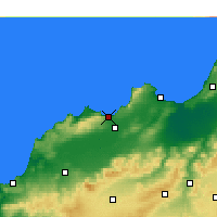 Nearby Forecast Locations - Orã - Mapa