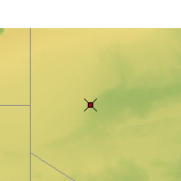 Nearby Forecast Locations - Tindouf - Mapa