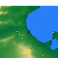 Nearby Forecast Locations - Gabès - Mapa