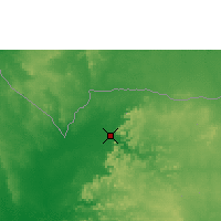 Nearby Forecast Locations - Yélimané - Mapa