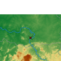 Nearby Forecast Locations - Kédougou - Mapa