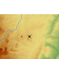 Nearby Forecast Locations - Bauchi - Mapa