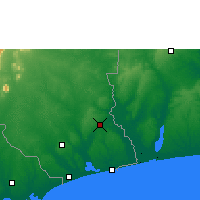 Nearby Forecast Locations - Tabligbo - Mapa