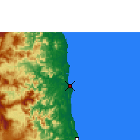 Nearby Forecast Locations - Sambava - Mapa