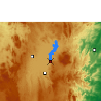 Nearby Forecast Locations - Ambohitsilaozana - Mapa