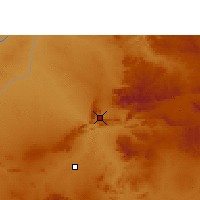 Nearby Forecast Locations - Thabazimbi - Mapa