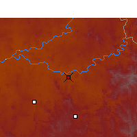 Nearby Forecast Locations - Aliwal North - Mapa