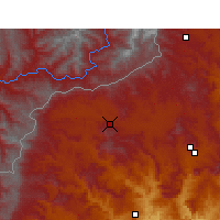 Nearby Forecast Locations - Matatiele - Mapa
