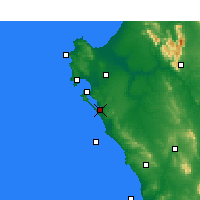Nearby Forecast Locations - Geelbek - Mapa