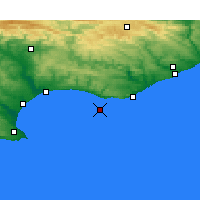 Nearby Forecast Locations - Bird Island - Mapa