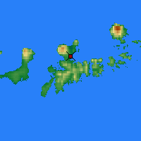 Nearby Forecast Locations - Adak - Mapa