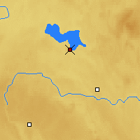 Nearby Forecast Locations - Lac La Biche - Mapa