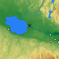 Nearby Forecast Locations - Mistook - Mapa