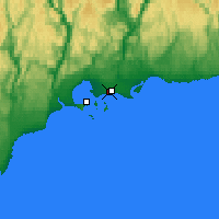 Nearby Forecast Locations - Sept-Îles Aeroporto - Mapa